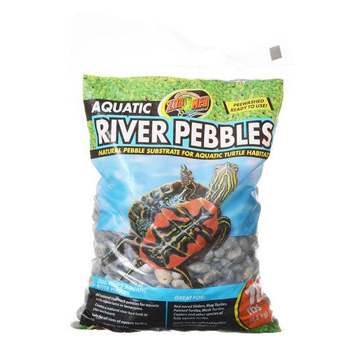 Zoo Med Aquatic River Pebbles - 10lb