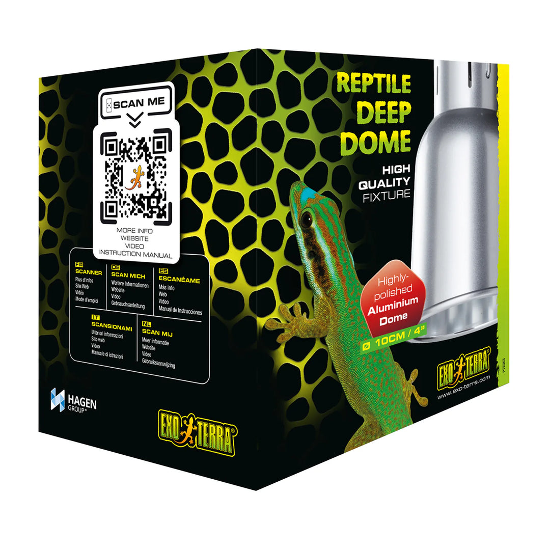 Exo Terra Reptile Deep Dome (Nano) Aluminum