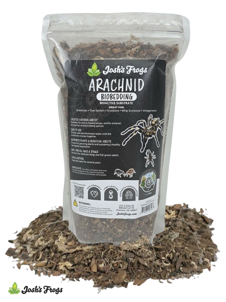 Josh's Frogs ARACHNID BioBedding Bioactive Substrate 1 Quart