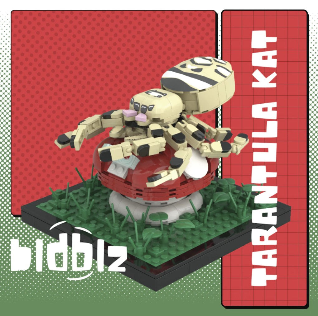 Tarantula Kat - Jumping Spider Brick Kit