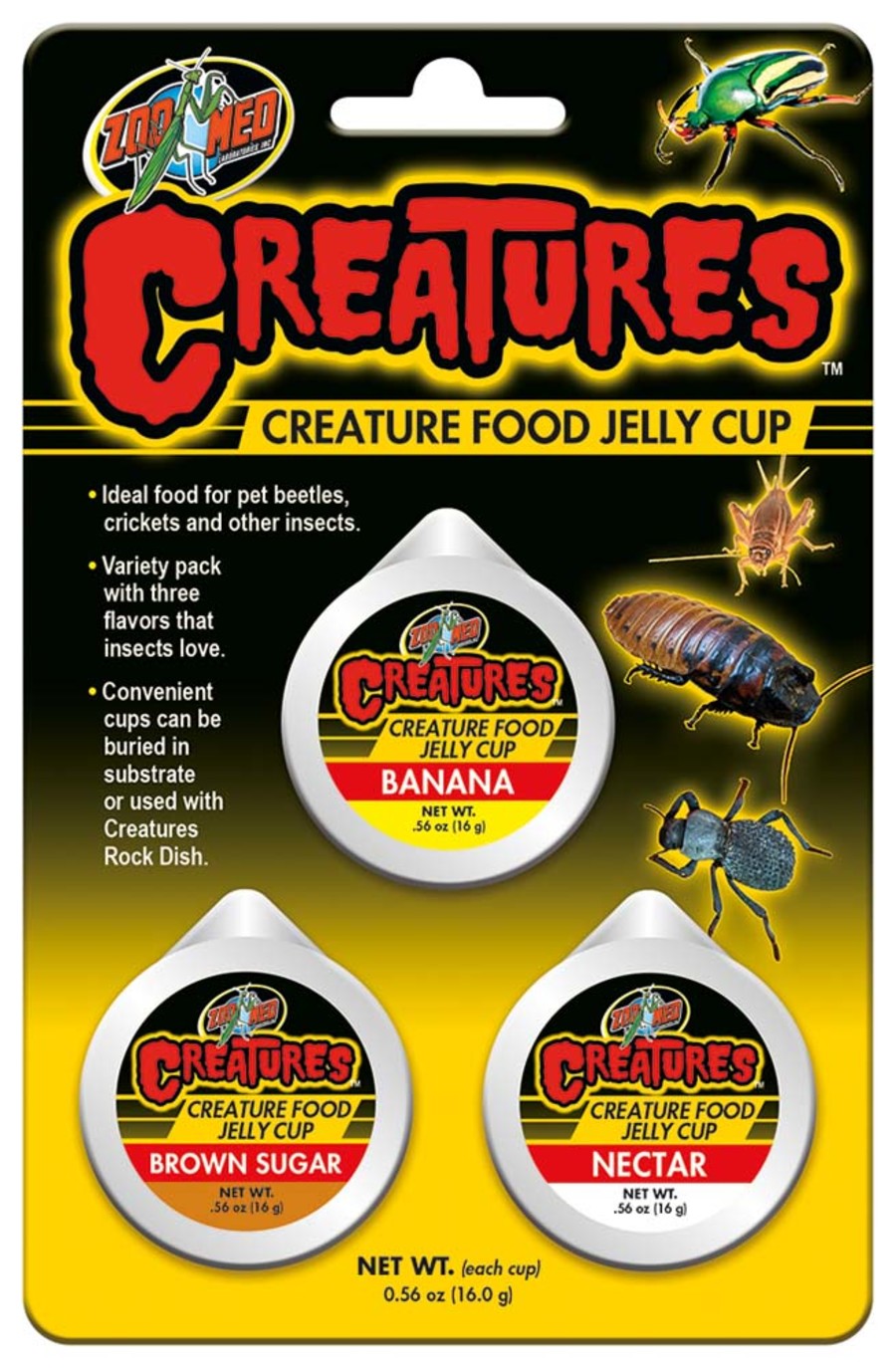 Creature Food Cups Assorted