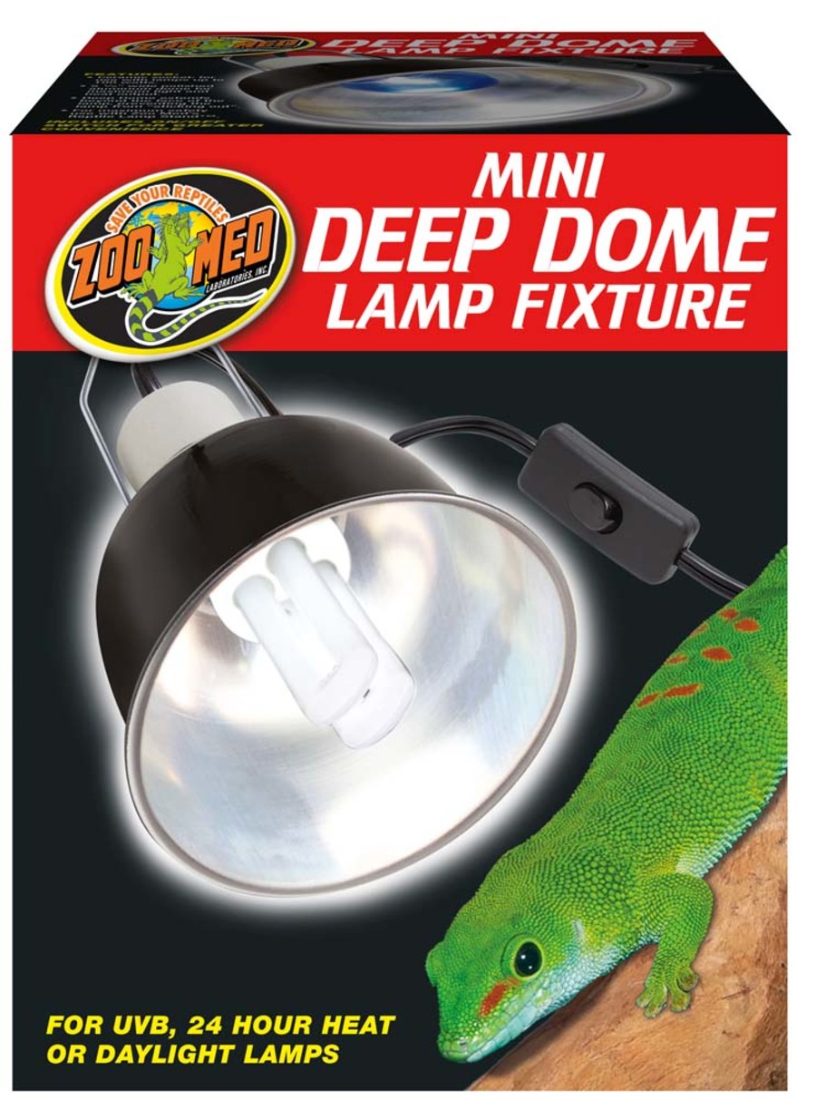 Zoo Med Mini Deep Dome Lamp Fixture 5.5"
