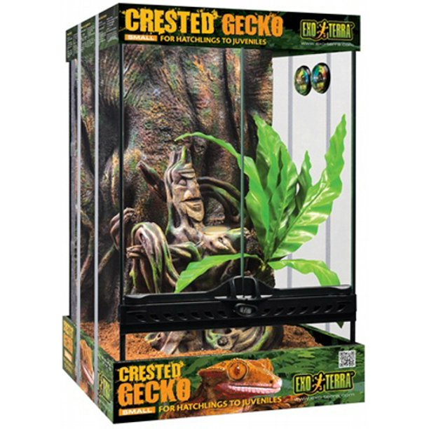 Exo Terra Crested Gecko Habitat Kit - Small - 12x12x18"