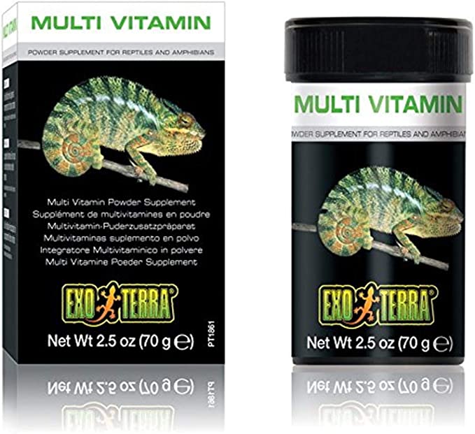 Exo Terra Multi Vitamin Powder Supplement - 2.5 oz / 70 g