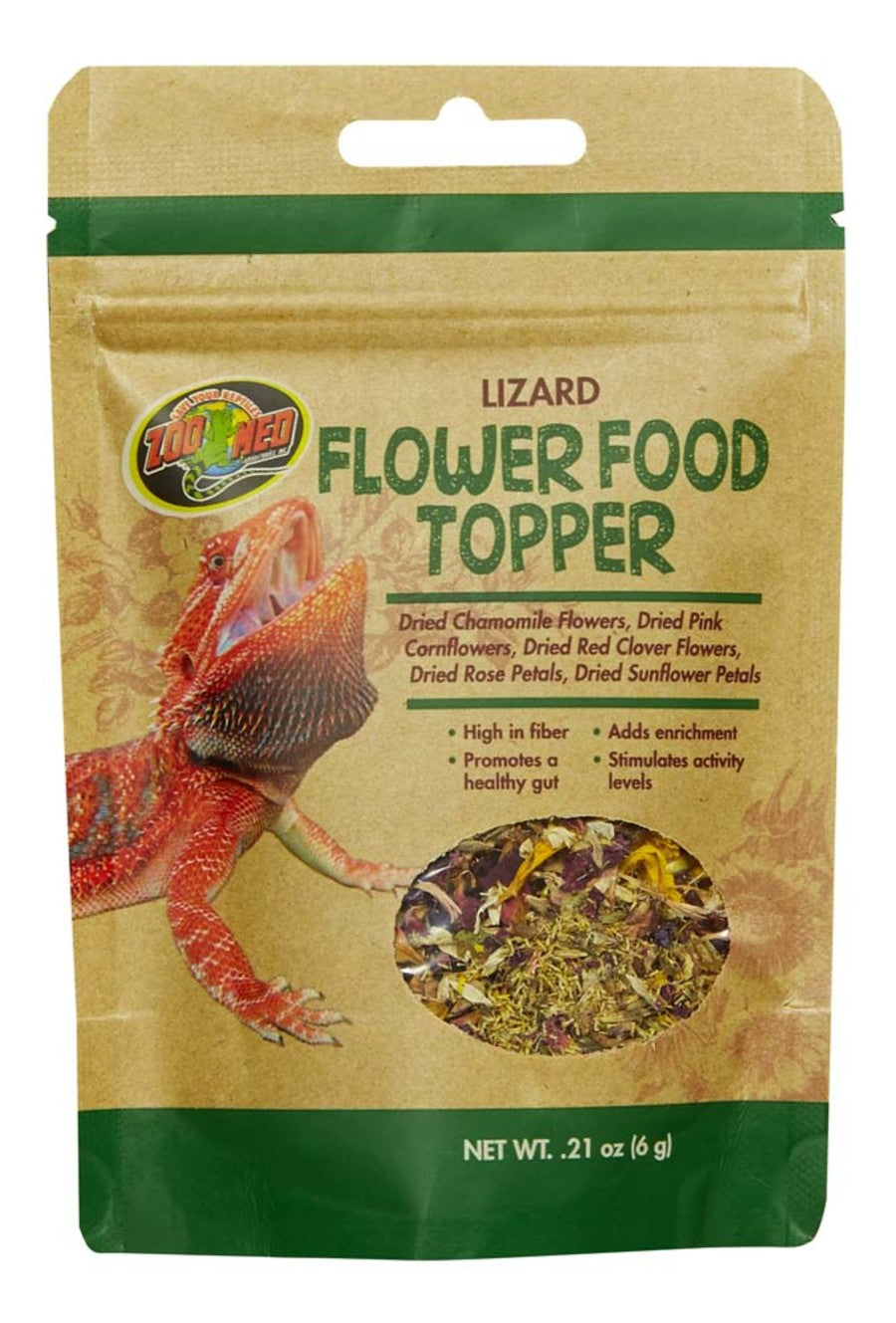 Zoo Med Lizard Flower Food Topper 1ea/0.21 oz